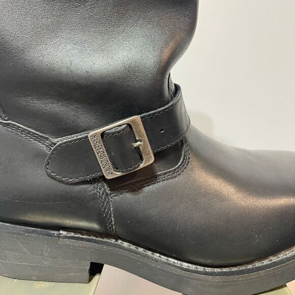 Harley Davidson Steel Toe 91137 ST Mega Conductor Boots Black Size 11.5 Men NWOT - Picture 15 of 16